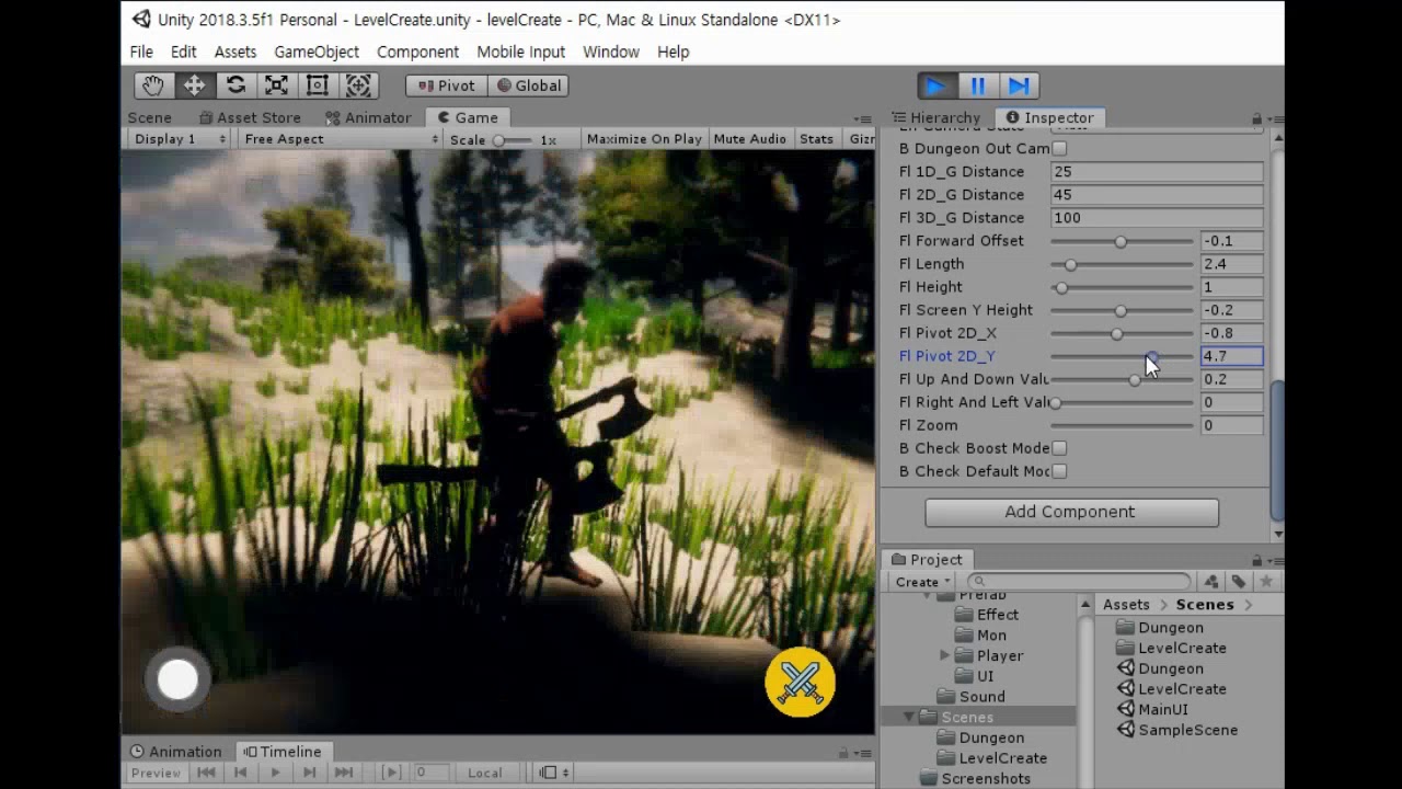 [Unity]3D Action RPG 제작 과정 및 결과 포트폴리오 - YouTube