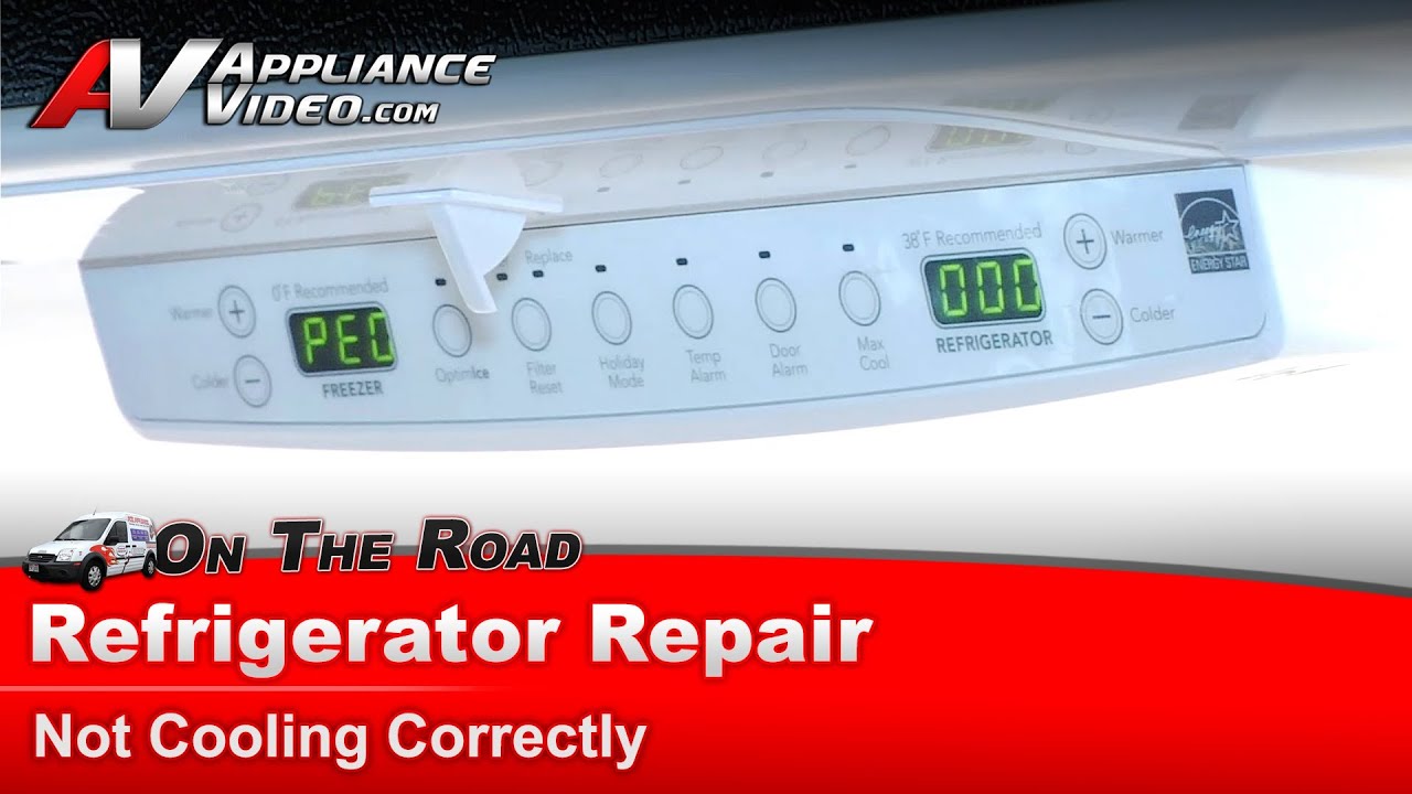 Whirlpool Refrigerator Repair - Is Not Cooling - Main power Board ...