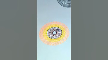 Relaxing Spiral Pattern #shorts #spirograph #satisfying #pattern #asmr  #art #viral #drawing