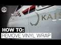 How To Remove Vinyl Decals The Right Way! - Chemical Guys