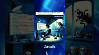 Why programmer like dark mode #pleasesubscribe #programming