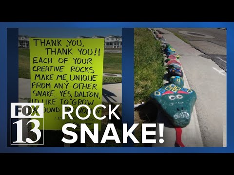 Rock snake grows and grows and grows in Riverton