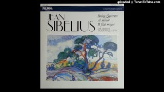 Jean Sibelius : String Quartet in A minor JS 183 (1889)