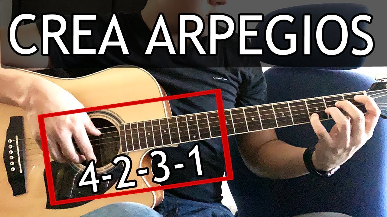 Como hacer/tocar arpegios en cualquier cancion!