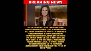 BREAKING: Kaitlan Collins turns Trump's insults back on him in....