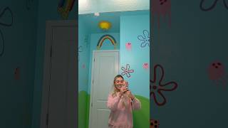 Welcome to Jellyfish Fields 🤭🪼🌊 #painting #diy #homeimprovement painting my June bathroom