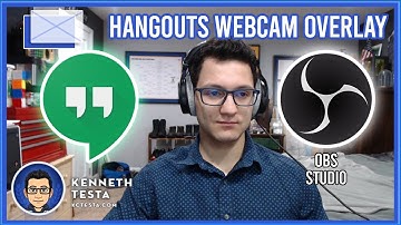 Custom Webcam Overlay for Google Hangouts using OBS