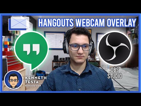 Video Custom Webcam Overlay for Google Hangouts using OBS - youtube