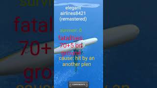 elegant airlines8421 incident (remastered) #tfs #turbopropflightsimulator #crash #incident