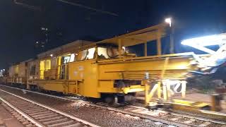 Treno Cantiere Rinnovatore GCF GEFER in partenza da Milano San Cristoforo !!