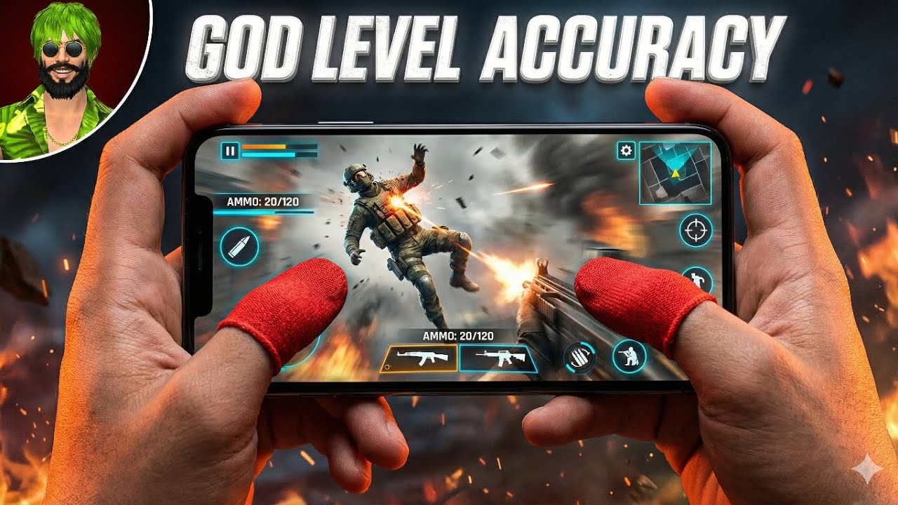 Free fire game play your God level middle finger