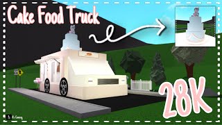 Cake Food Truck | 28K | Speedbuild | Bloxburg Cake Food Truck | 28K | Speedbuild | Bloxburg