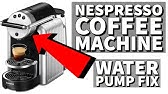 Simple fix of a Nespresso machine that water - YouTube