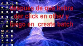 como crear batch para boxybot
