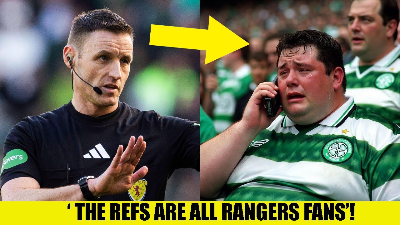 'The Refs Are On Payroll' - Celtic Fans In MEGA MELTDOWN Following First Red Card In Two Years!