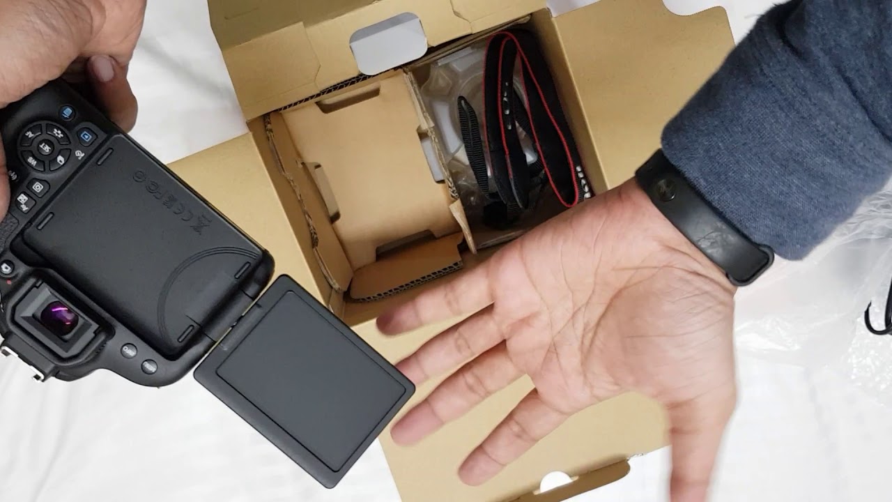 Canon 800D unboxing
