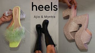 Ajio Sale Trendy *Footwear Haul* | Flat 70% OFF on Heels, Sandals & Boots