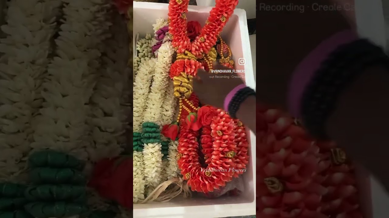 Wedding Garlands | 7708015170 | Vrindhavan Flowers | Madurai 