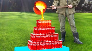 Coca-cola pyramide VS LAVA