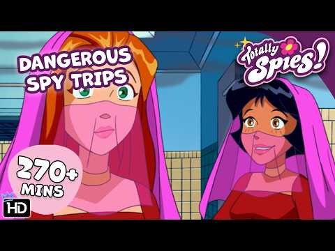 The Spies' Wildest Road Trips! - Season 1-6 ✨ FULL Episode Compilation 🌸 Totally Spies!