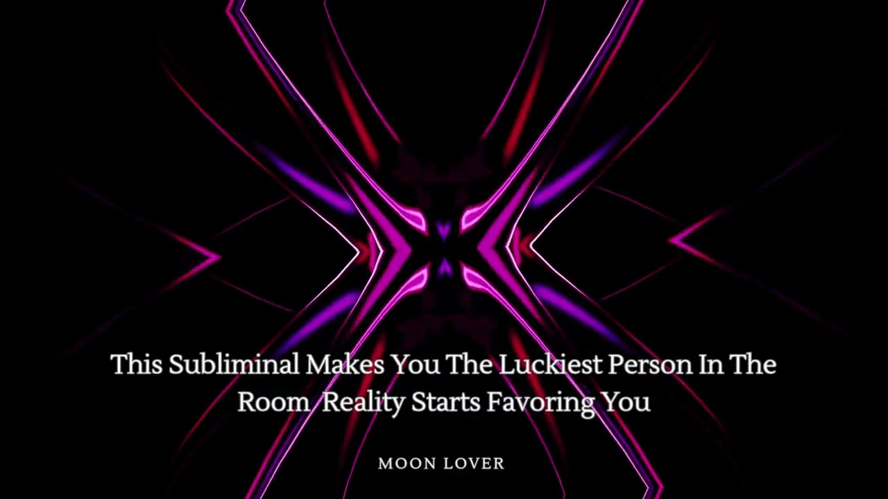 LUCK SubliminalYour Reality Rewrites Itself Overnight WARNING:Your Life May Change After This#432hz