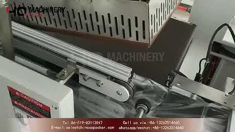 Automatic L bar sealing machine with shrinking tunnel|YQ machinery shrink wrapping tunnel equipment