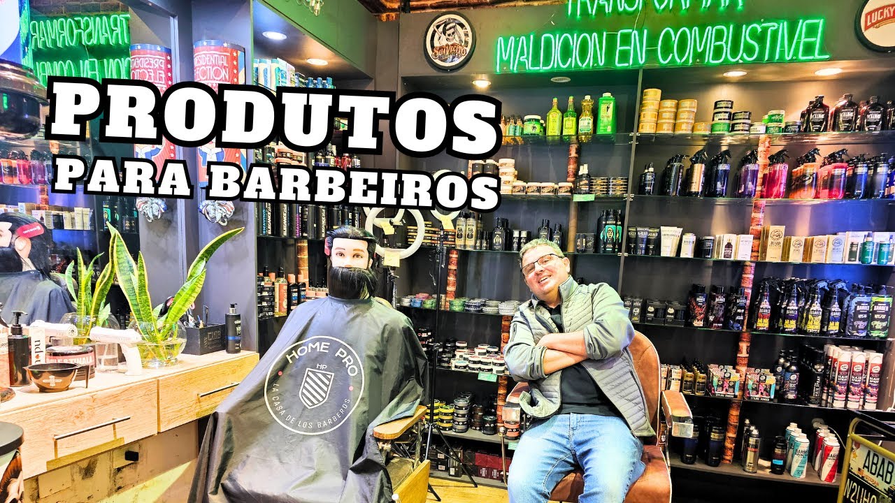 Produtos para Barbeiros no Paraguai loja Home Pro Atacado e Varejo