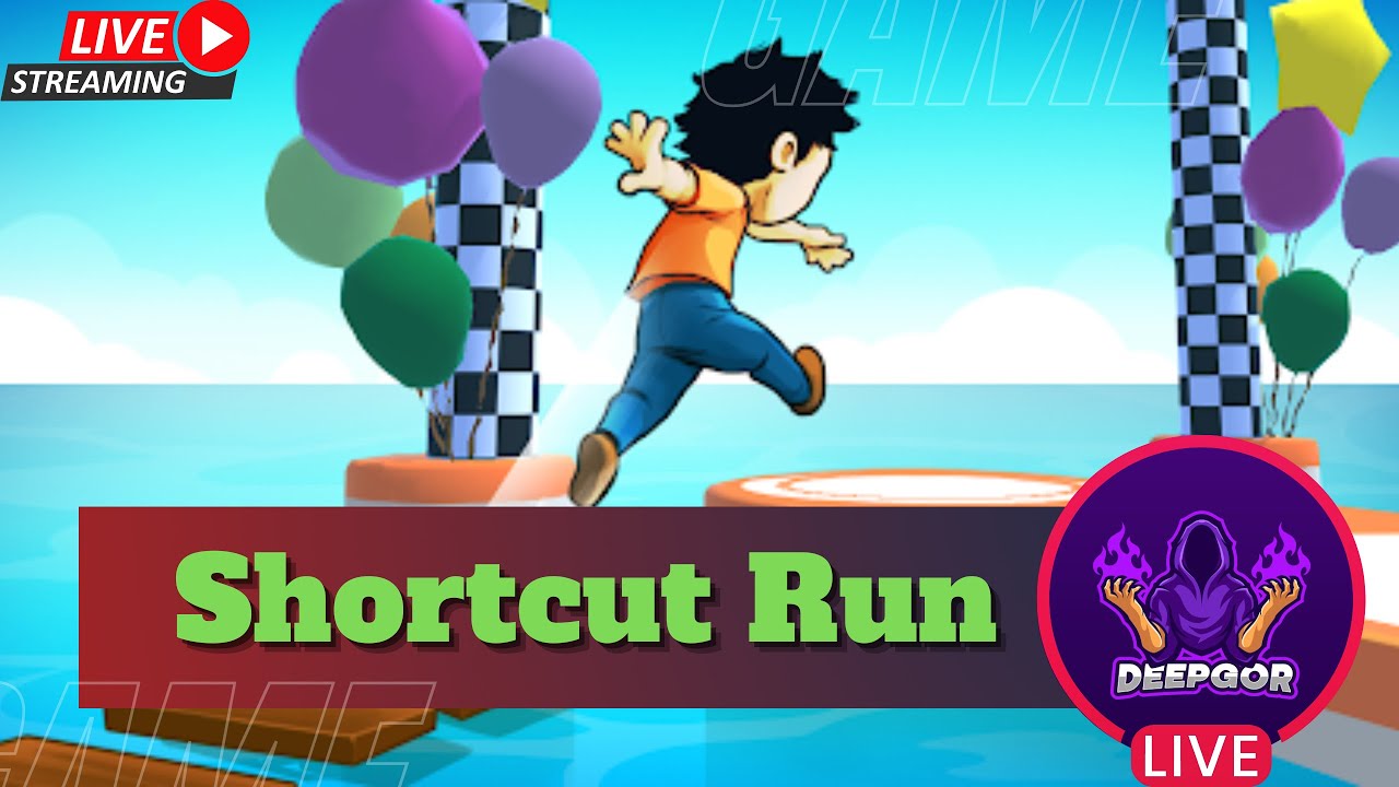 Shortcut Run live Gameplay : 👍 Good stream | Playing Solo | Streaming with Turnip