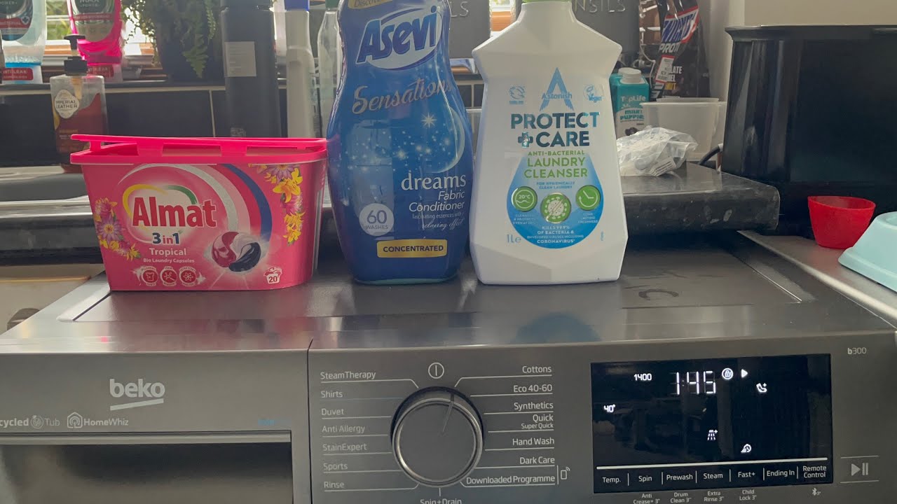 Beko B300 - Cotton 40° Extra Rinse + Fast (Darks)