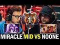 MIRACLE mid vs NOONE TOP 1 MMR — Rare Pick Void Spirit vs Troll Warlord