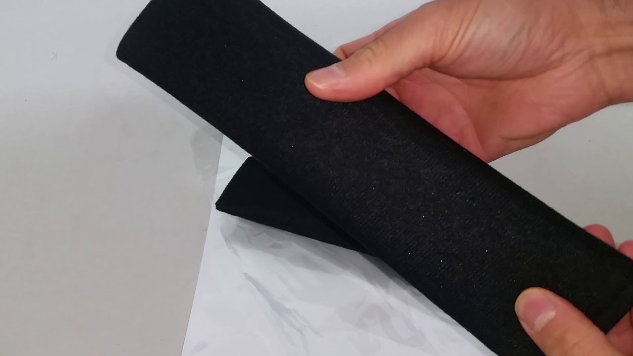 Demo: Gurtschoner Gurtpolster in Schwarz Autogurtpolster für Kinder Auto-Sicherheitsgurt