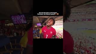 Speed’s Reaction on Portugal’s Opening Goal 🤯🇵🇹 #speed #edit #soccer #protugal #cr7 #ronaldo