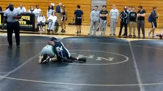Aaron wrestling 11-29-2017 match 2 vs FHN
