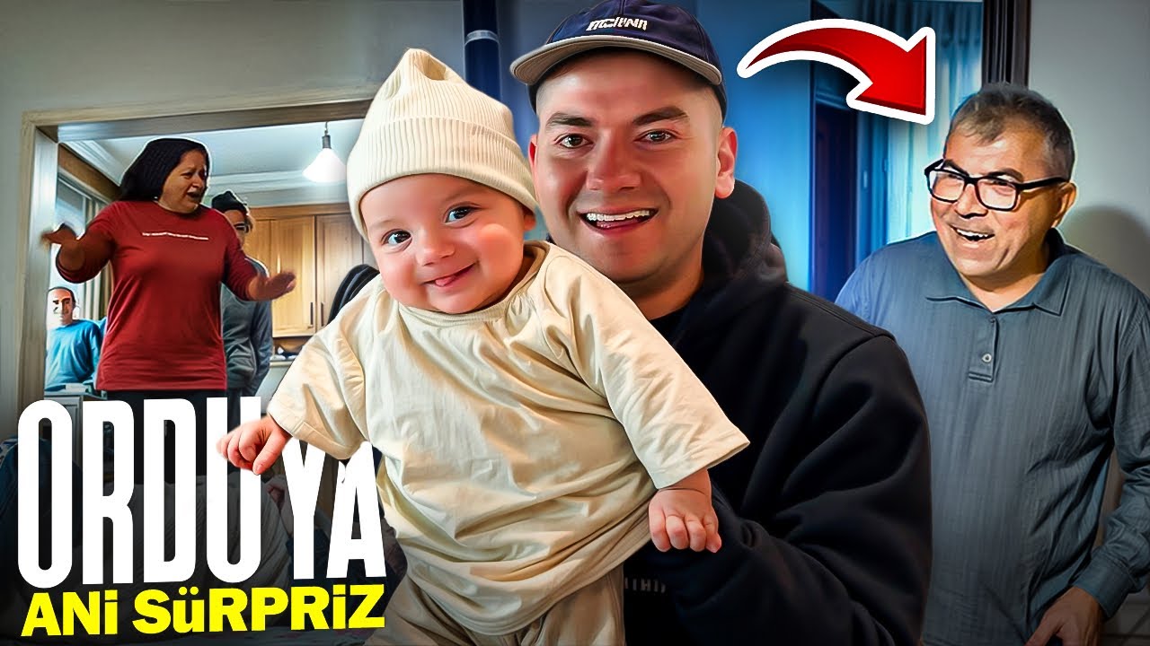 AİLEYE ANİ TORUN SÜRPRİZİ! (Tepkiler)