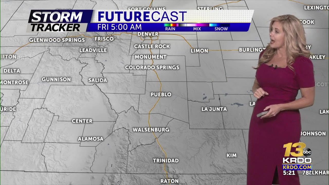 Rain Chances Increase Friday - YouTube