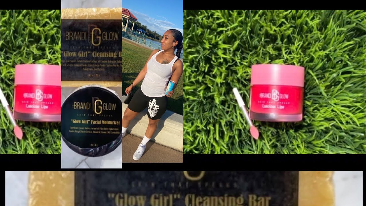The Brandi Glow Skin Routine using the glow girl duo, and luscious lips mask YouTube