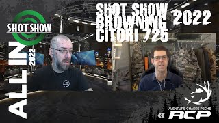 LIVE BROWNING CITORI 725 SHOT SHOW 2022 - AVENTURE CHASSE PECHE Creator Profile