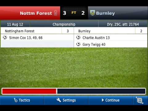 Football Manager Handheld 2013 w/Burnley, Let's Begin (Aug) - YouTube