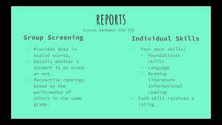 Literacy Assessment Project