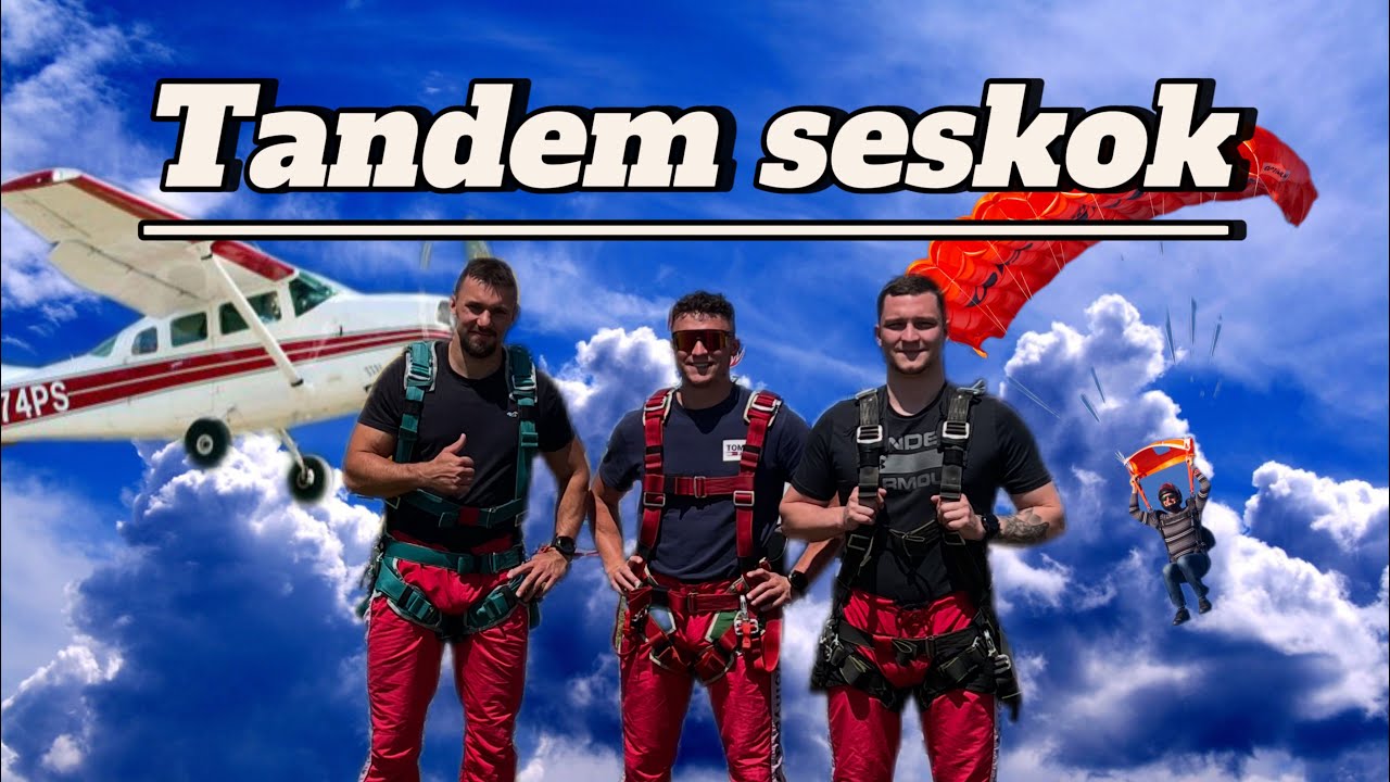 Krokaři na seskoku! 🪂