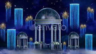 Magical Night Background Loop 01 - Motion Graphics