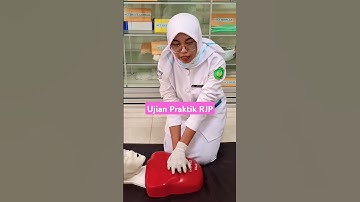 Ujian praktik Resusitasi Jantung!! RJP#views #video #videoshort #praktikum #popular