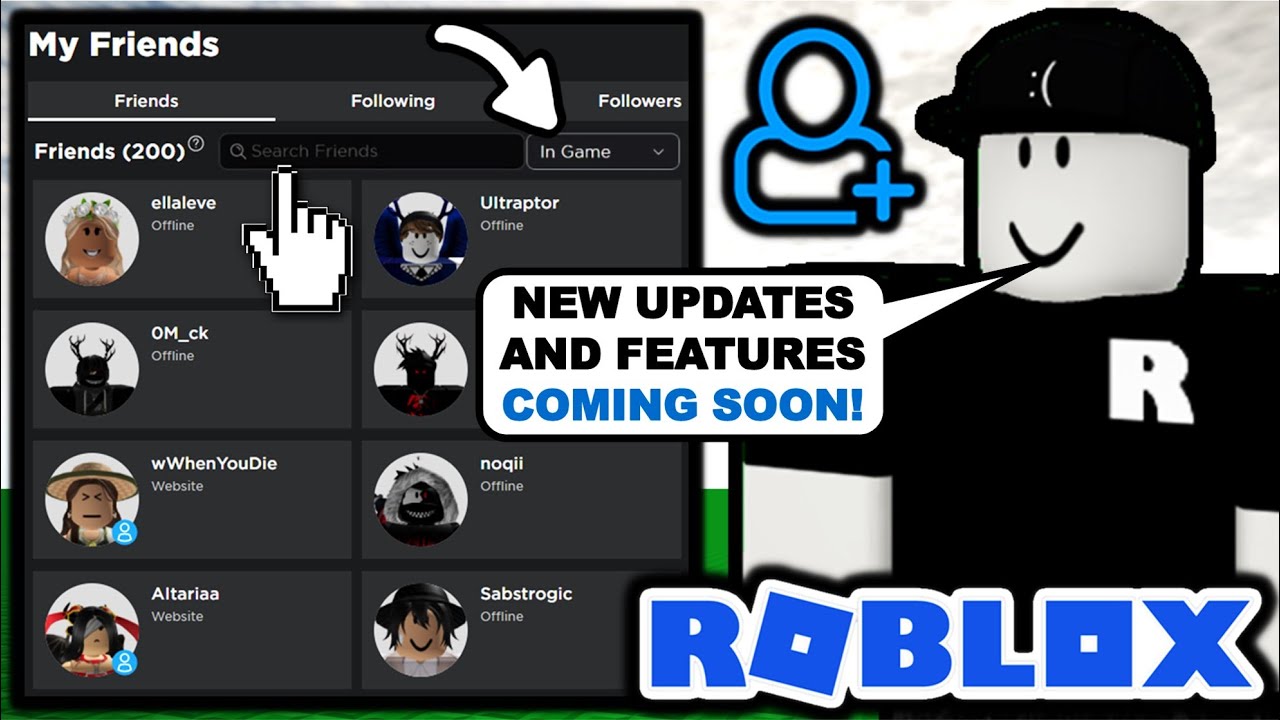 Better Roblox Friendslist