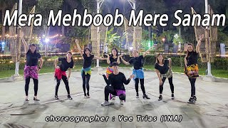 MERE MEHBOOB MERE SANAM | LINE DANCE | RUBY | Vee Trias
