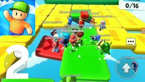 Stumble Guys Gameplay Walkthrough Part 2| First Win(iOS, Android)