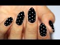 *BOLLYWOOD RETRO* STYLE POLKA DOT NAIL ART | Enaildiaries