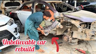 Unbelievable car rebuild full restoration and auto master 