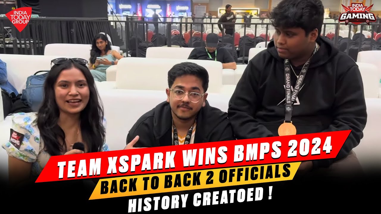 Team Xspark Wins BMPS 2024 || Back to Back 2 Officials || History ...