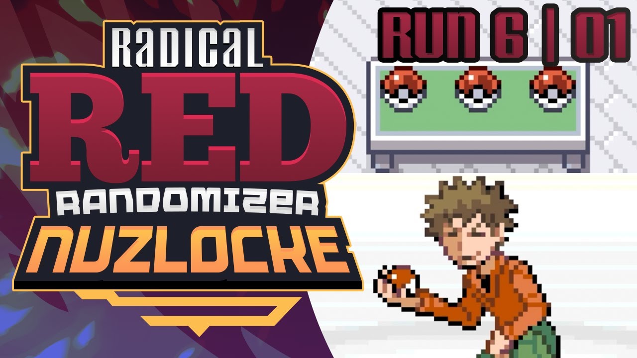 Я попытался пройти Nuzlocke с помощью Radical Red Randomizer [01]