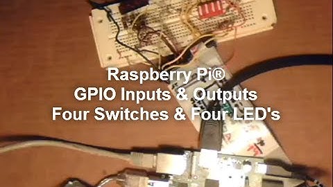 Raspberry Pi® GPIO Switches & Lights